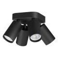 Ideal Lux - Spot LED DYNAMITE 4x GU10/7W/230V IRC 90 noir