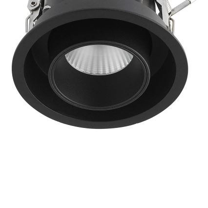 Ideal Lux - Spot LED encastrable NOVA LED/12W/230V 3000K IRC 90 Ø 10 cm noir
