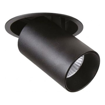 Ideal Lux - Spot LED encastré NOVA LED/12W/230V 4000K IRC 90 Ø 10 cm noir