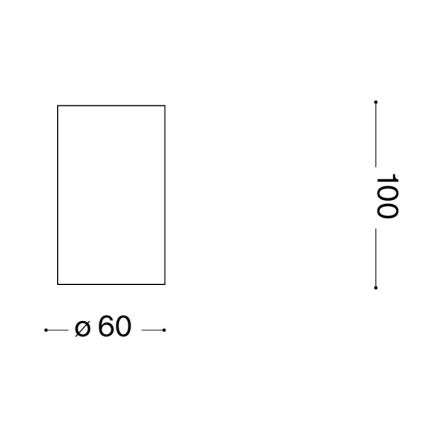 Ideal Lux - Spot LED LOOK 1x GU10 / 7W / 230V IRC 90 Ø 6 cm laiton
