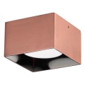 Ideal Lux - Spot LED SPIKE 1xGX53/9W/230V 10x10 cm cuivre