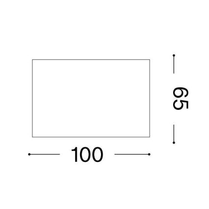 Ideal Lux - Spot LED SPIKE 1xGX53/9W/230V 10x10 cm cuivre