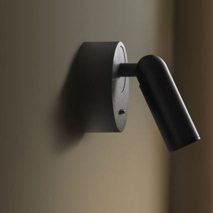 Ideal Lux - Spot mural BEAN LED/3W/230V CRI 90 noir