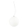 Ideal Lux - Suspension à câble MAPA 1xE27/42W/230V Ø 30 cm blanc