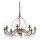 Ideal Lux - Suspension chaîne CORTE 8xE14/40W/230V d. 80 cm cuivre