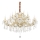 Ideal Lux - Suspension chaîne en cristal NAPOLEON 18xE14/40W/230V d. 96 cm doré