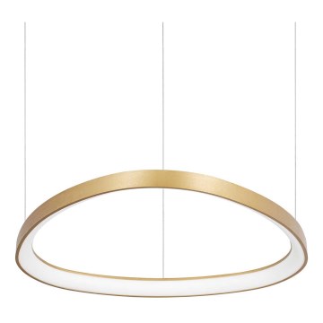 Ideal Lux - Suspension filaire à intensité variable GEMINI LED/48W/230V d. 61 cm CRI 90 doré