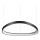 Ideal Lux - Suspension filaire à intensité variable GEMINI LED/48W/230V d. 61 cm CRI 90 noir
