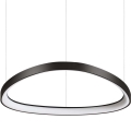 Ideal Lux - Suspension filaire à intensité variable GEMINI LED/48W/230V d. 61 cm noir