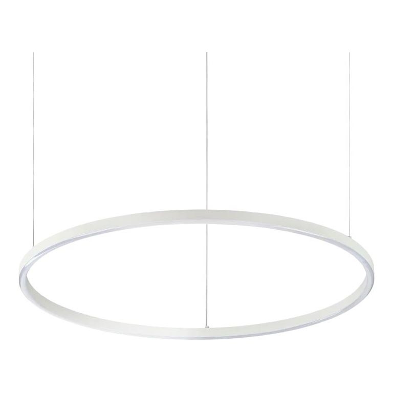 Ideal Lux - Suspension filaire à intensité variable ORACLE SLIM LED/40W/230V 4000K d. 70 cm CRI 90 blanc