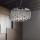 Ideal Lux - Suspension filaire AUDI 5xG9/40W/230V fumé