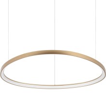 Ideal Lux - Suspension filaire GEMINI LED/82W/230V d. 105 cm doré
