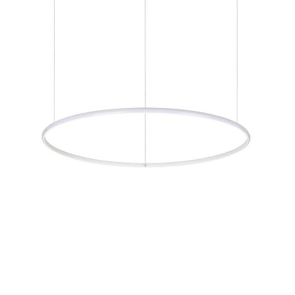 Ideal Lux - Suspension filaire HULAHOOP LED/39W/230V 3000K d. 81,5 cm CRI 90 blanc