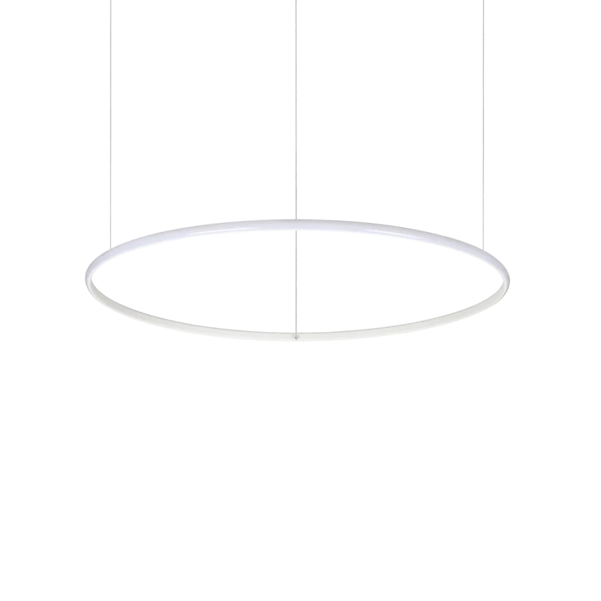 Ideal Lux - Suspension filaire HULAHOOP LED/39W/230V 3000K d. 81,5 cm CRI 90 blanc
