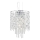 Ideal Lux - Suspension filaire LED EVASIONE 8xG9/3W/230V d. 41 cm chrome brillant