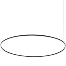 Ideal Lux - Suspension filaire LED ORACLE LED/89W/230V noir
