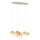 Ideal Lux - Suspension filaire MAPA 5xE27/42W/230V doré/fumé