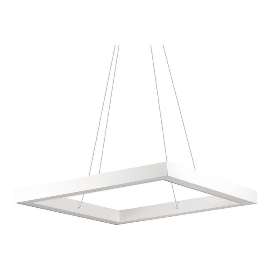 Ideal Lux - Suspension filaire ORACLE LED/39W/230V 3000K 60x60 cm blanc