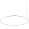 Ideal Lux - Suspension filaire ORACLE LED/55W/230V d. 90 cm blanc
