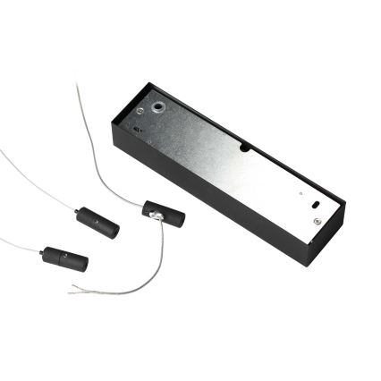 Ideal Lux - Suspension filaire à intensité variable ORACLE SLIM LED/43W/230V 3000K d. 90 cm noir
