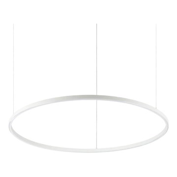 Ideal Lux - Suspension filaire ORACLE SLIM LED/53W/230V 2700K d. 90 cm blanc