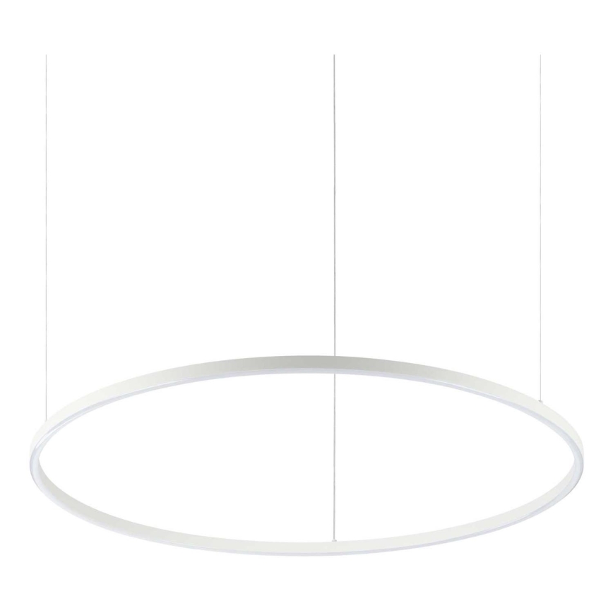 Ideal Lux - Suspension filaire ORACLE SLIM LED/55W/230V 4000K d. 90 cm blanc