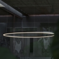 Ideal Lux - Suspension filaire ORACLE SLIM LED/55W/230V d. 90 cm noir