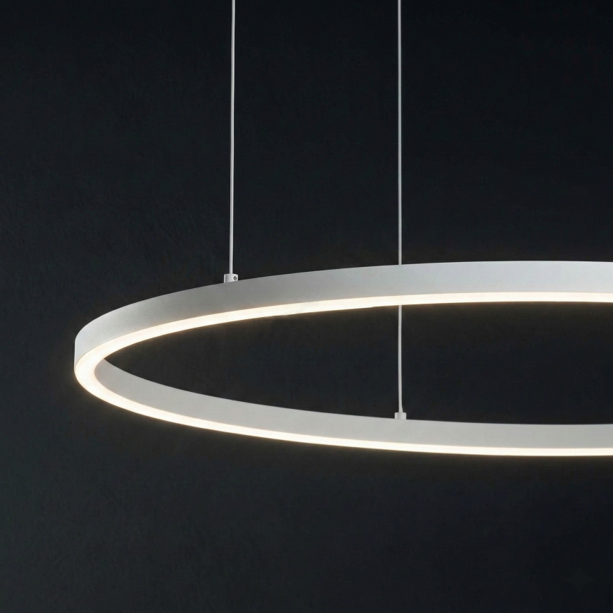 Ideal Lux - suspension sur câble LED ORACLE SLIM LED/29W/230V 3000K IRC 90 Ø 50 cm blanc