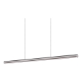 Ideal Lux - suspension LED dimmable sur câble DORICA LED/35W/230V CRI 90 140 cm gris
