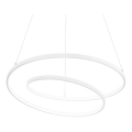 Ideal Lux - Suspension LED dimmable sur câble OZ LED/55W/230V, Ø 80 cm, IRC 90, blanc