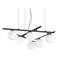 Ideal Lux - Suspension LED sur câble ATLAS 6xG9/3W/230V noir