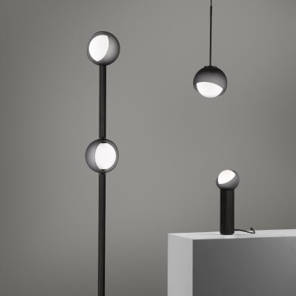Ideal Lux - Suspension LED sur câble BLOOM 1xG9/3W/230V Ø 11,5 cm noire