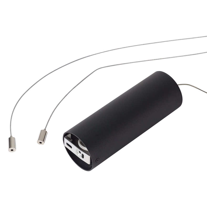 Ideal Lux - Suspension sur câble GEMINI LED/36W/230V 2700K Ø 42,5 cm IRC 90 noir