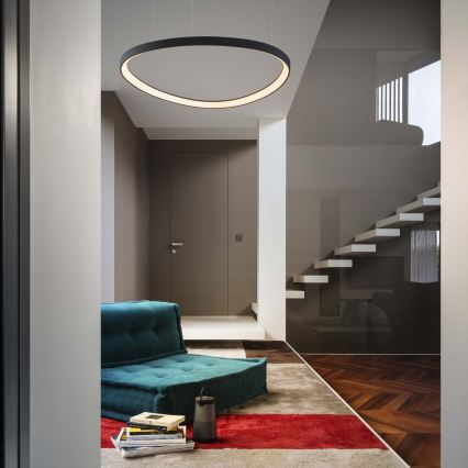 Ideal Lux - suspension LED sur câble GEMINI LED/47W/230V 2700K Ø 61 cm IRC 90 noir