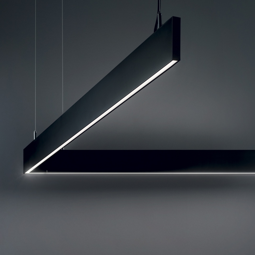 Ideal Lux - Suspension LED sur câble LINUS LED/32W/230V 4000K IRC 90 120 cm noir