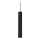 Ideal Lux - Suspension LED sur câble LOOK 1xGU10/7W/230V CRI 90 Ø 6 cm noire