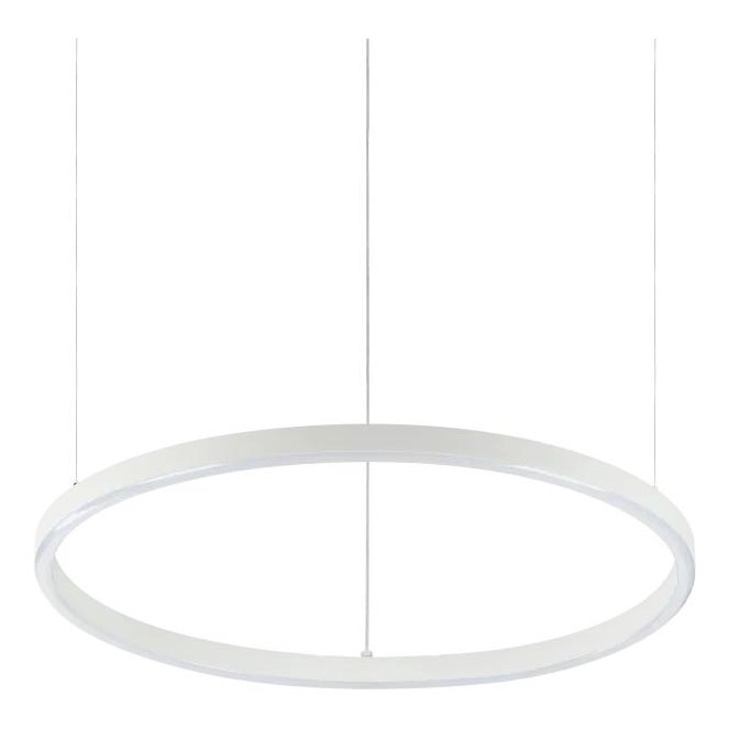 Ideal Lux - Suspension LED sur câble ORACLE SLIM LED/29W/230V 2700K IRC 90 Ø 50 cm blanche