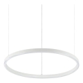 Ideal Lux - Suspension LED sur câble ORACLE SLIM LED/29W/230V 4000K CRI 90 Ø 50 cm blanc