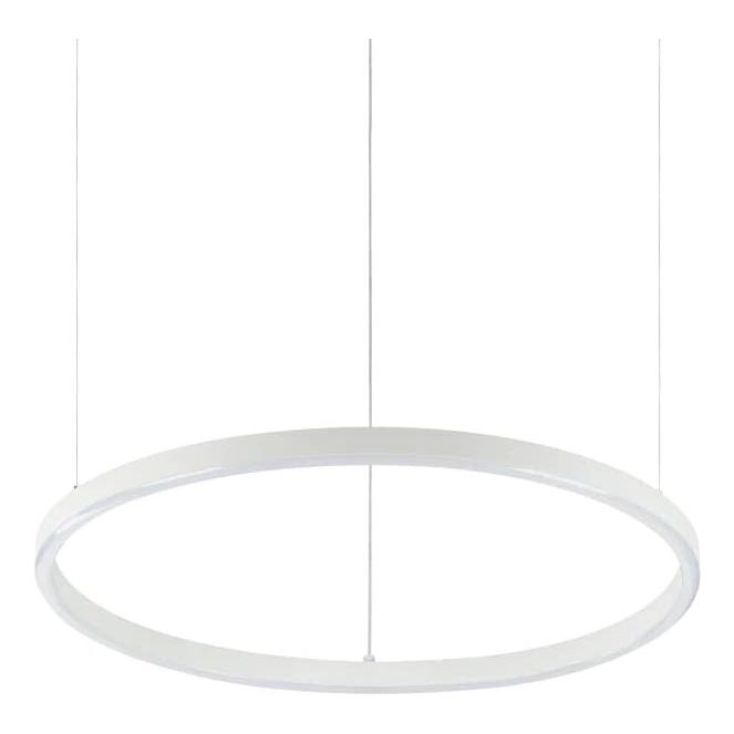 Ideal Lux - Suspension LED sur câble ORACLE SLIM LED/29W/230V 4000K CRI 90 Ø 50 cm blanc