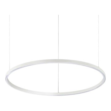 Ideal Lux - suspension LED sur câble ORACLE SLIM LED/37W/230V 2700K IRC 90 Ø 70 cm blanc