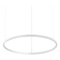 Ideal Lux - Suspension LED sur câble ORACLE SLIM LED/37W/230V 3000K IRC 90 Ø 70 cm blanche