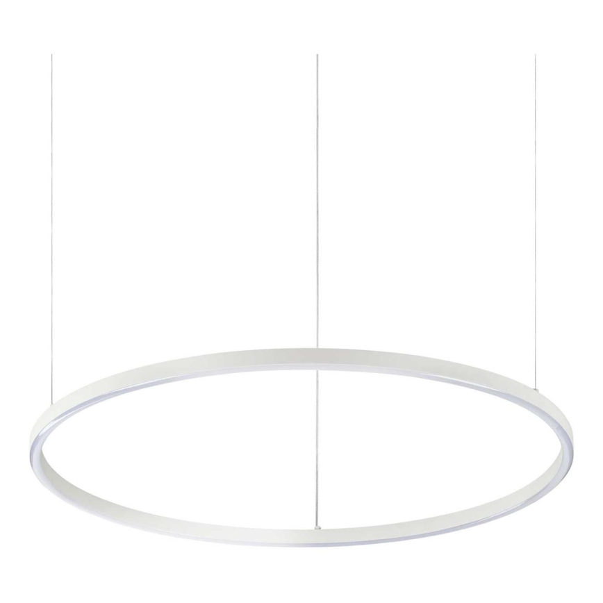 Ideal Lux - Suspension LED sur câble ORACLE SLIM LED/37W/230V 3000K IRC 90 Ø 70 cm blanche