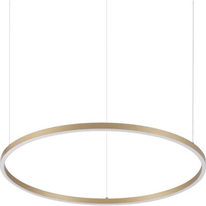 Ideal Lux - Suspension LED sur câble ORACLE SLIM LED/37W/230V 3000K CRI 90 diam. 70 cm dorée