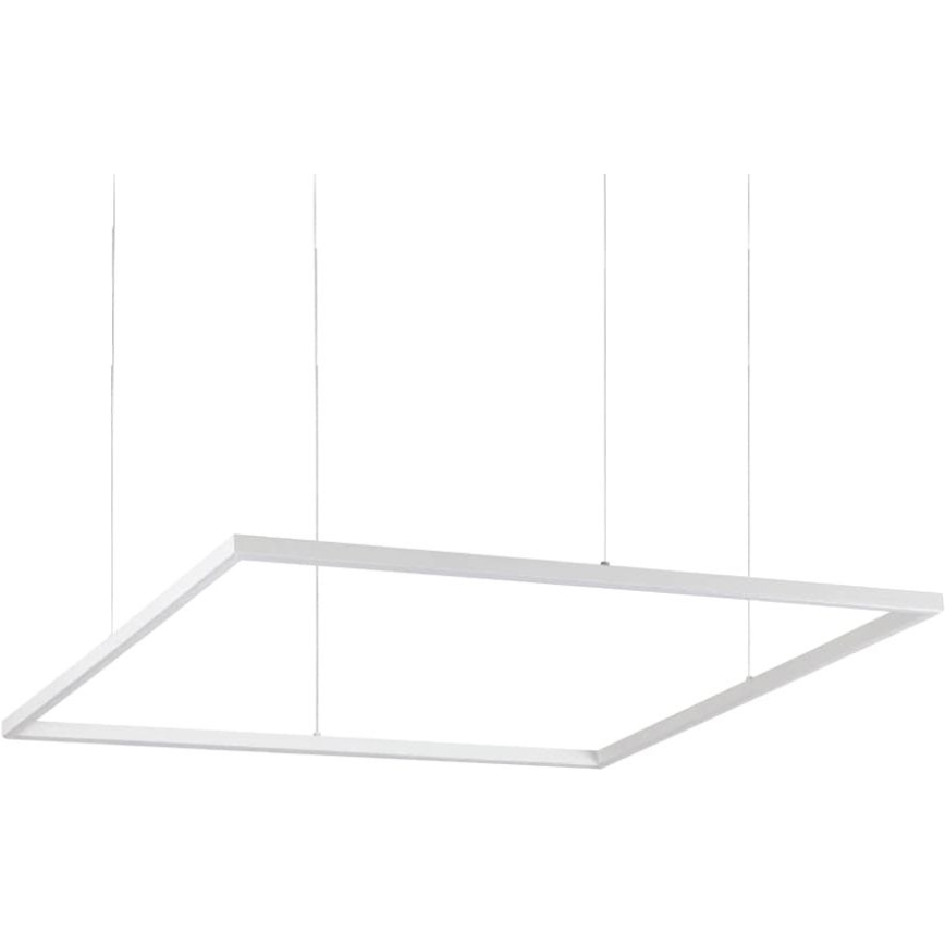 Ideal Lux - Suspension LED sur câble ORACLE SLIM LED/53W/230V 3000K IRC 90 90x90 cm blanc