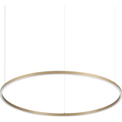 Ideal Lux - Suspension LED sur câble ORACLE SLIM LED/53W/230V 3000K CRI 90 Ø 90 cm dorée