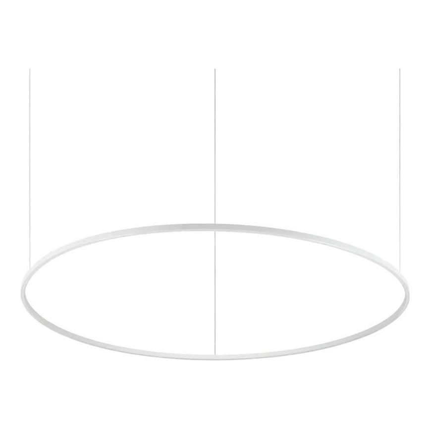 Ideal Lux - Suspension LED sur câble ORACLE SLIM LED/83W/230V 2700K IRC 90 diam. 150 cm blanc