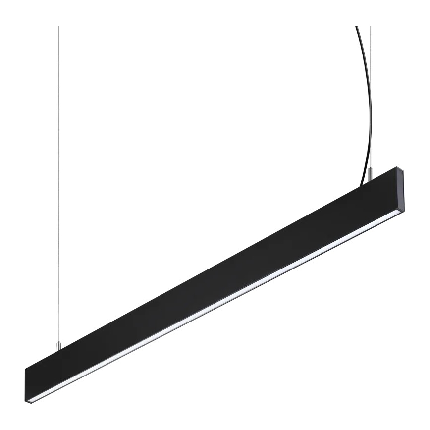 Ideal Lux - Suspension LED sur câble STEEL LED/29W/230V 3000K IRC 90 120 cm noir