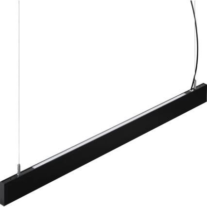 Ideal Lux - Suspension LED sur câble STEEL LED/29W/230V 3000K IRC 90 120 cm noire