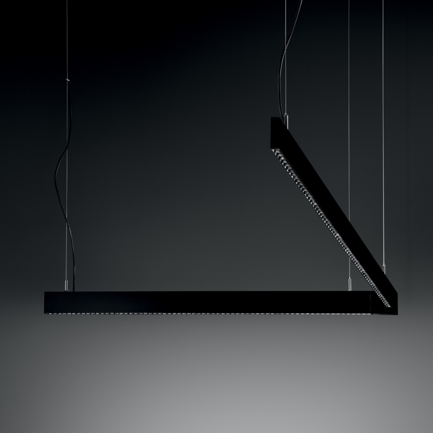Ideal Lux - Suspension LED sur câble STEEL LED/29W/230V 4000K IRC 90 120 cm noir