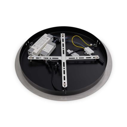 Ideal Lux - Suspension LED sur câble UMILE LED/55W/230V diam. 63 cm CRI 90 laiton/blanc